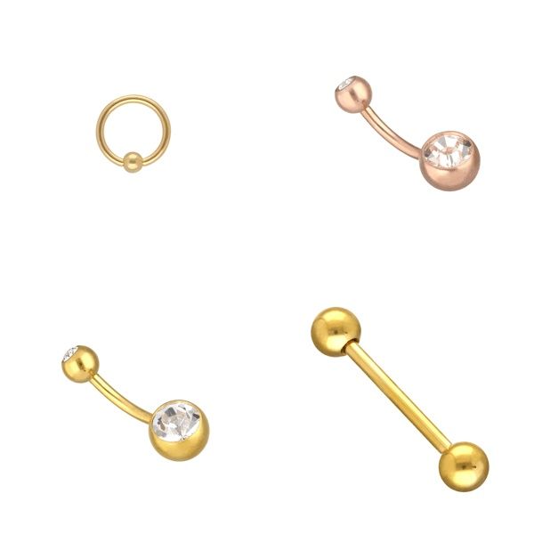 260 броя . Титаниев пиърсинг , обеци , пиърсинг за нос, ухо , устна