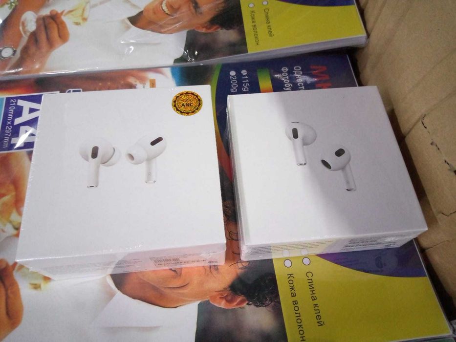 Новые блютуз наушники AirPods Pro 1, 2, 3, 4 поколение. Оригиналы.
