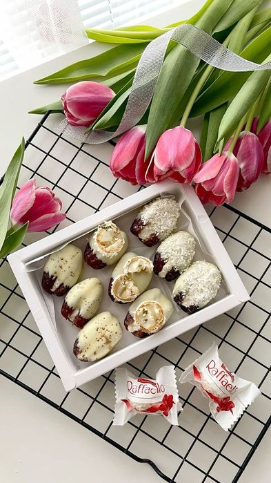 Клубника шоколад