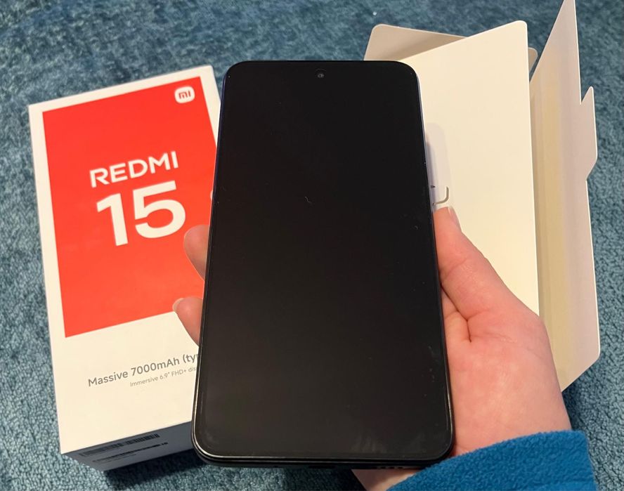 Redmi 15 Midnight Black 6GB RAM 128GB
