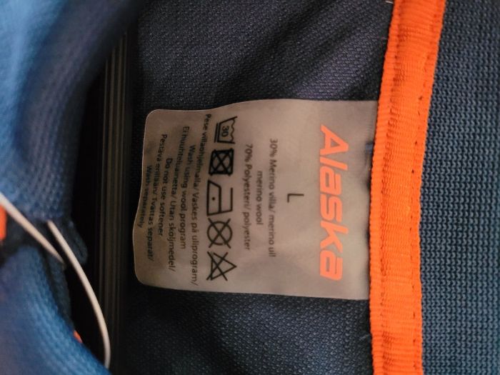 Поло ловна тениска Alaska Elk Glenmore / Нова / Синя / Размер - L