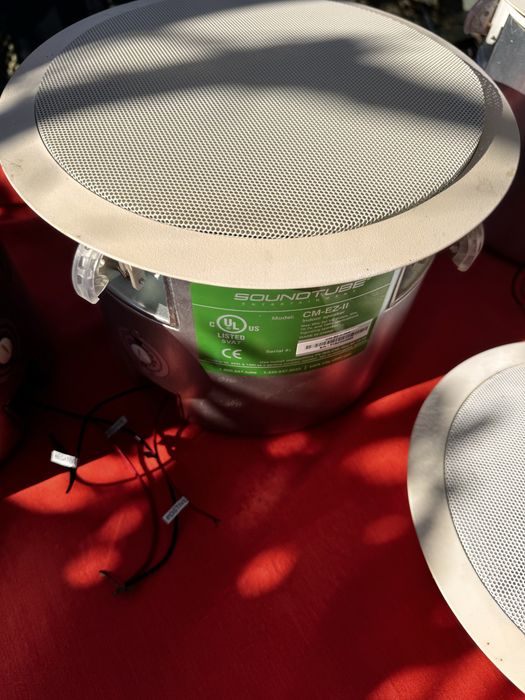 set de boxe profesionale de tavan (in-ceiling)