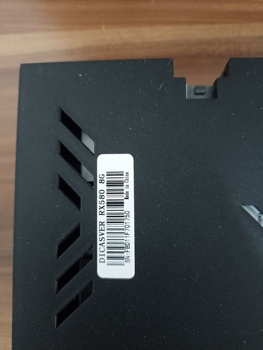 Видеокарта RX 580