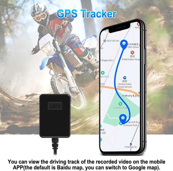 VSYSTO WiFi мотоциклетна камера за видеорегистратор