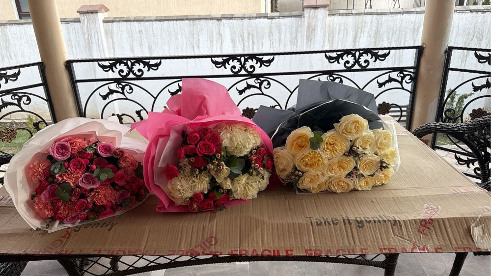 Букет ЦВЕТОВ свежие