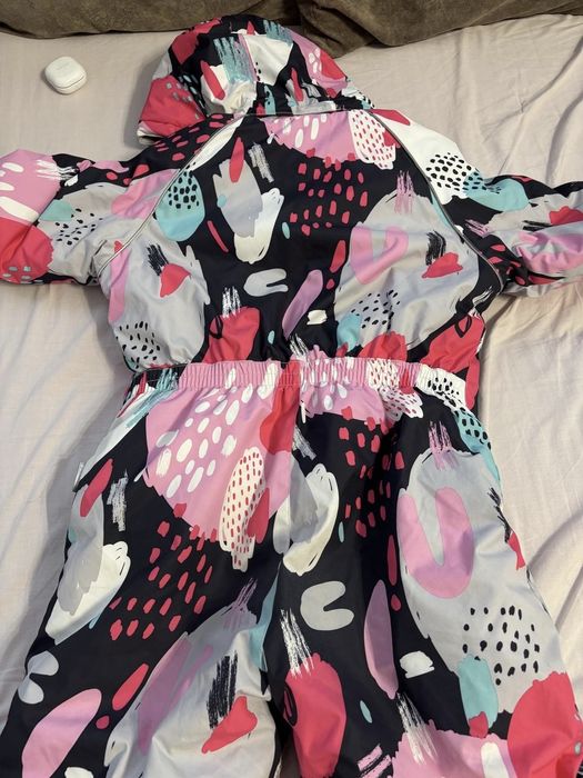 зимний комбинезон на девочку 134