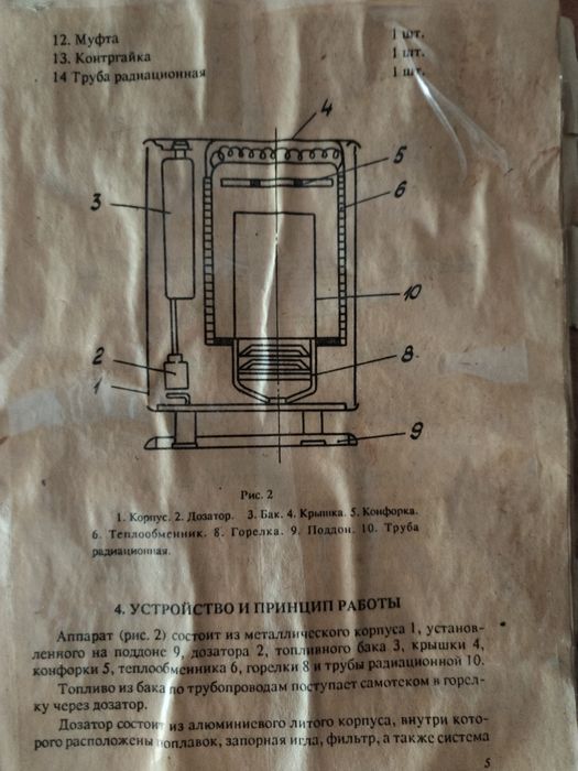 Отопительный аппарат