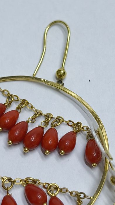 Серьги из жёлтого золота