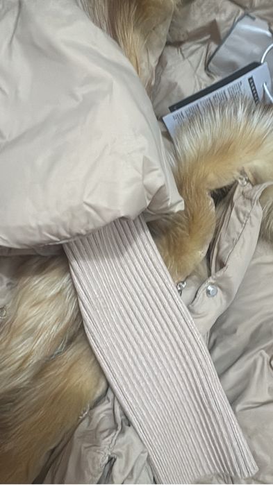 Куртка с лисьим мехом