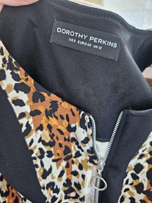 Animal print sexy dress