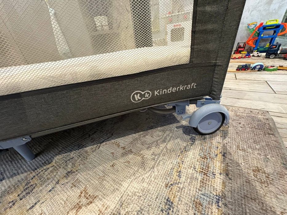 Сгъваема кошара сива