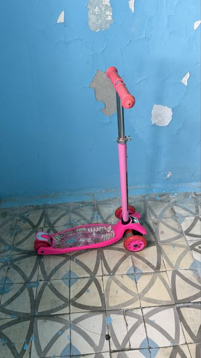 Самокат трехколесный детский