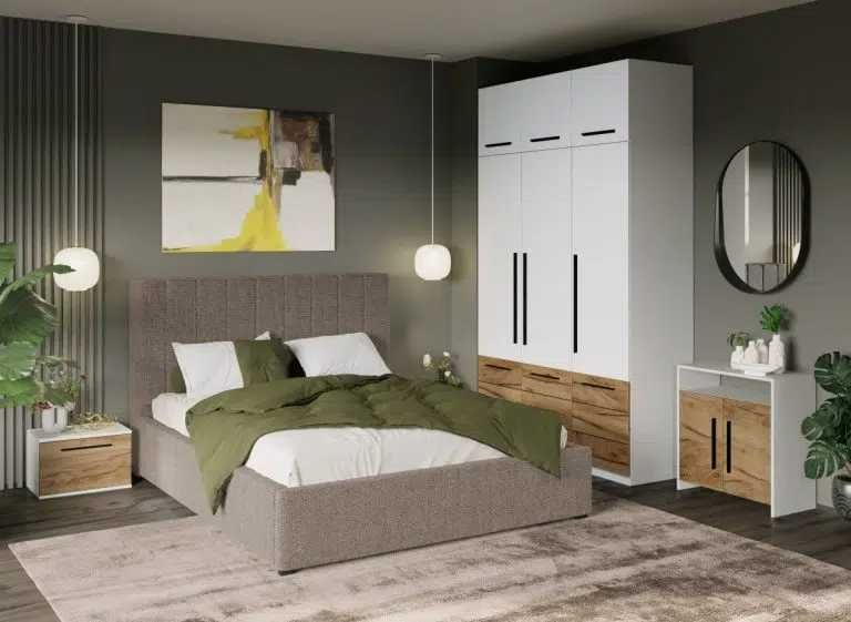 Set Mobila Dormitor Timea D2 - Transport Gratuit in 4-10 zile