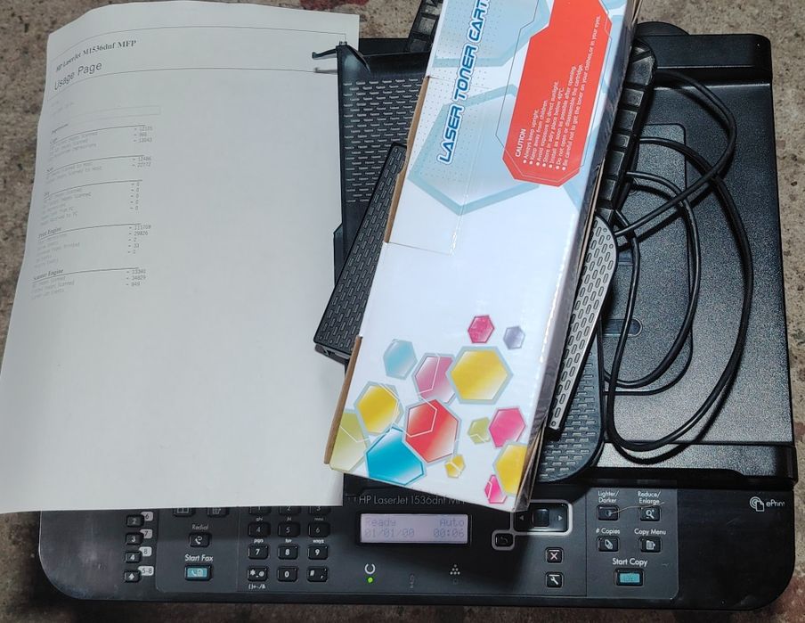 Imprimanta / scaner / Multifuncțional HP 1536 dnf MFP