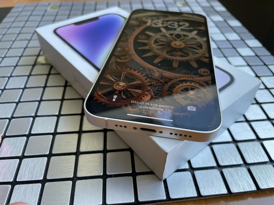 iPhone 14 White 128Gb impecabil