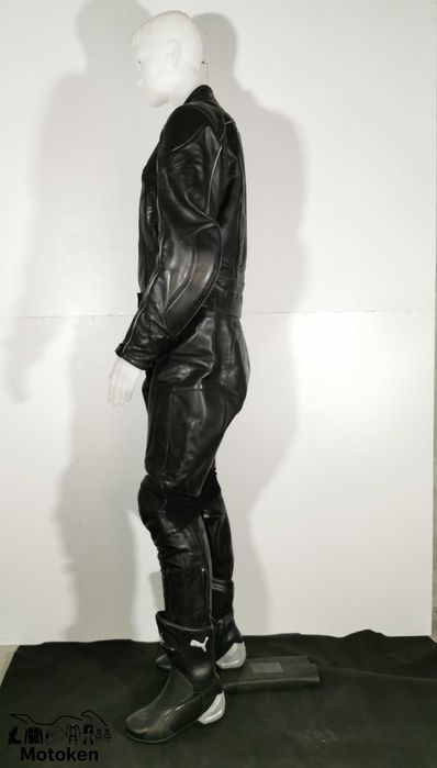 Costum moto piele HEIN GERICKE dama marime geaca 40, pantalonii 42