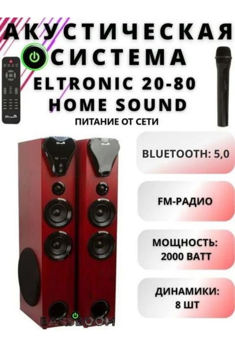 Акустическая система ELTRONIK 20-80