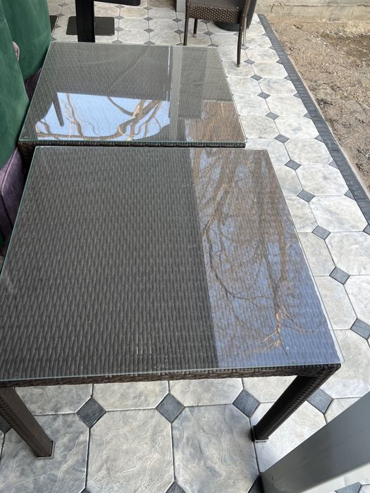 Ротанговые столы стулья