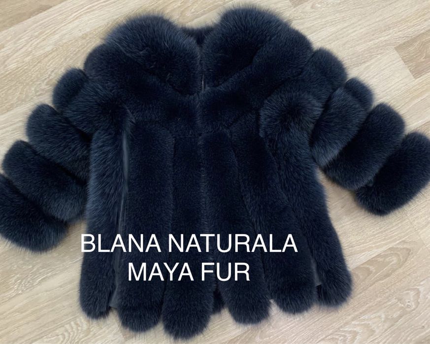 Haina din blana naturala