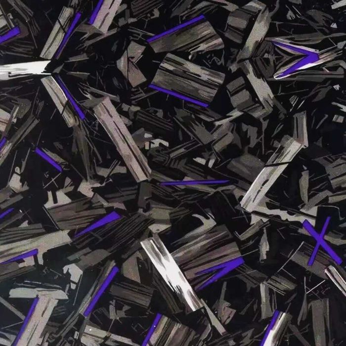 Фолио за хидрографика FORGET CARBON PURPLE 50