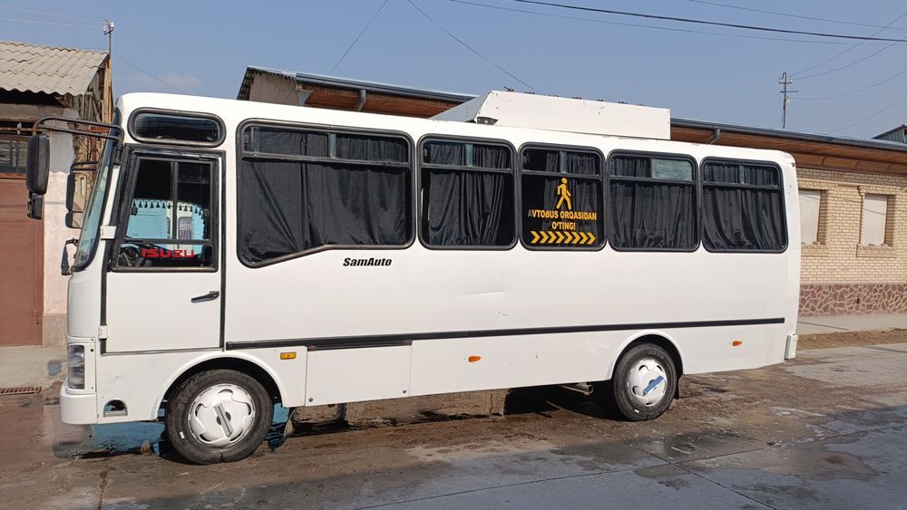 Isuzu avtobuz np 21  sotiladi yili 2016