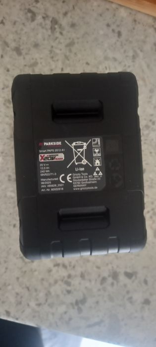 Acumulatori parkside performance 20v smart 12 ah
