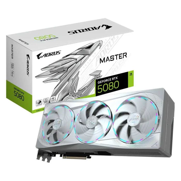 Видеокарта Gigabyte GeForce RTX 5080 AORUS MASTER ICE