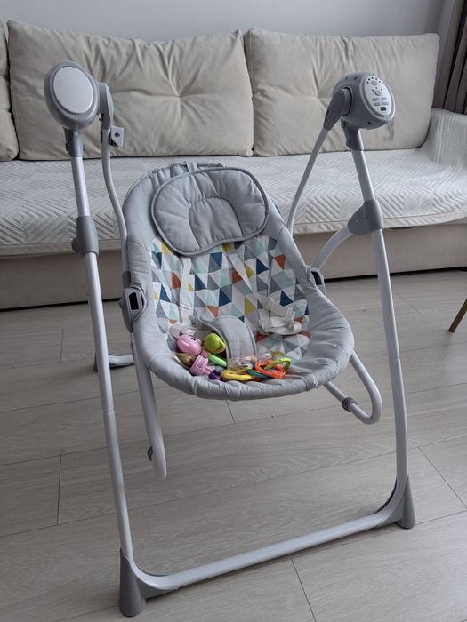 Шезлонг и качеля