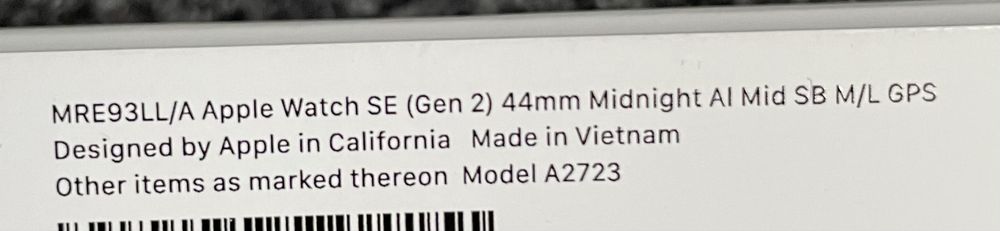 Apple Watch SE Gen 2 44mm