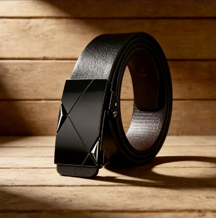 Официални Колани с автоматична катарама /Естествена кожа -10% Промоция