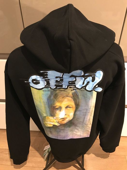 OFF-WHITE Liquid Mirko Print , Oversized - суичър, размер: S