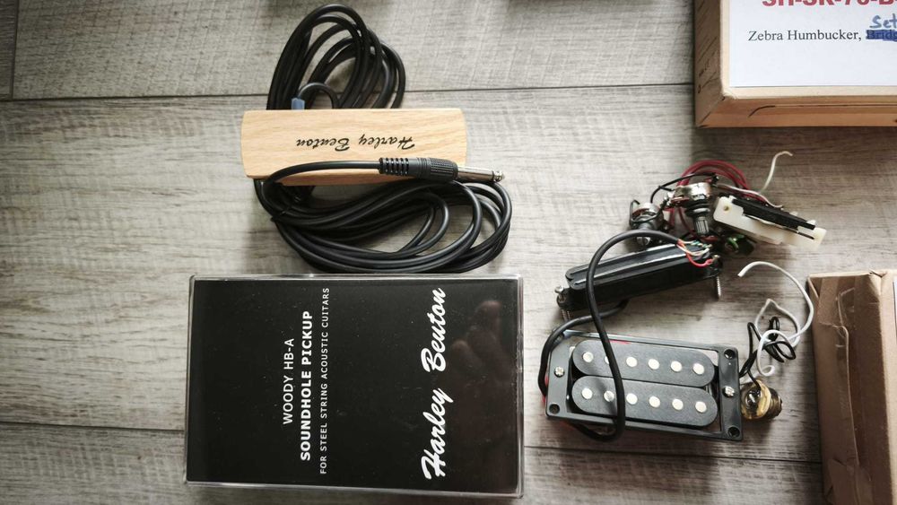 Pickup doze chitare electrice si electroacustice - Garantie