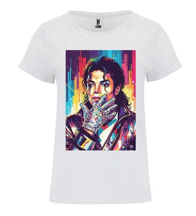 Дамска тениска Майкъл Джексън Michael Jackson тениски фланелка размери S-3XL