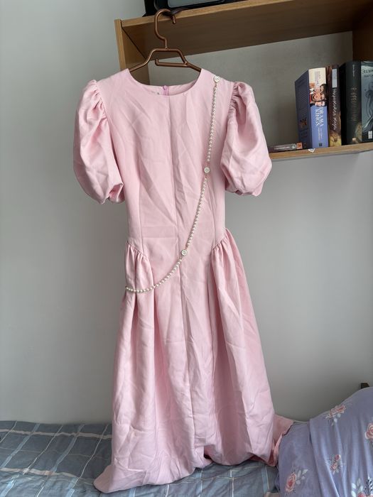 Розовое платье (44–46)