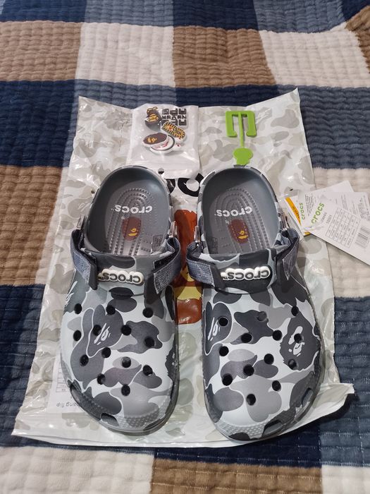 Сабо Crocs x BAPE