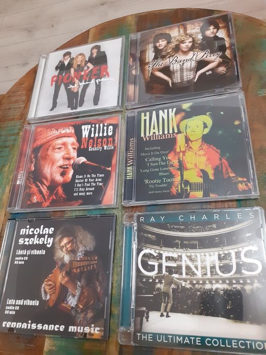 Albume CD country, The Band Perry, Willie Nelson, Hank Williams, Ray C