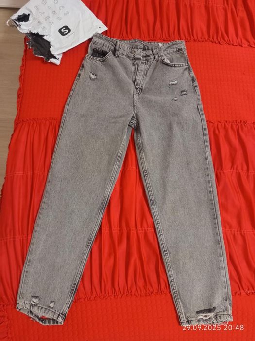 Сиви дънки от Shein и от Pause