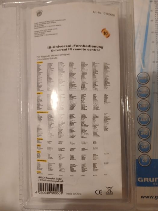 Telecomenzi universale GRUNDIG SLIM SI HITECH