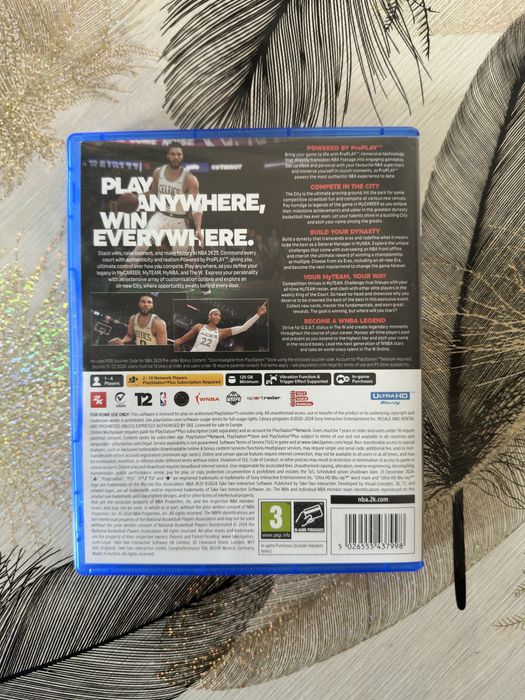 Nba 2k25 диск в отличном состоянии