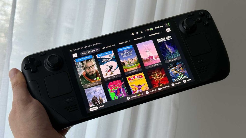 Steam deck 1 террабайт