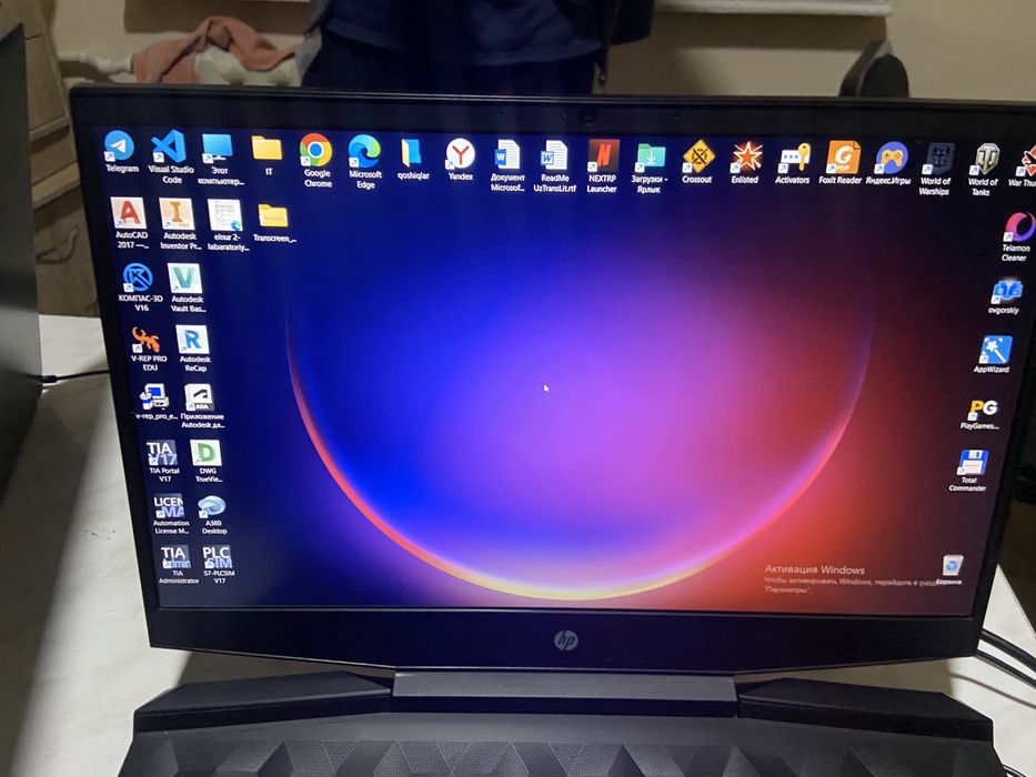 HP povilion gamming laptop 15-dk1xxx