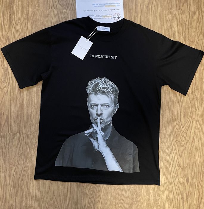 !Reducere! Tricou Ih nom uh nit negru din bumbac de barbati/femeii