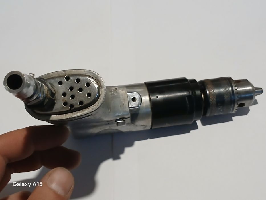 Воздушный дрель (havo dreli, kompressor orqali ishlaydi, juda kam ishl