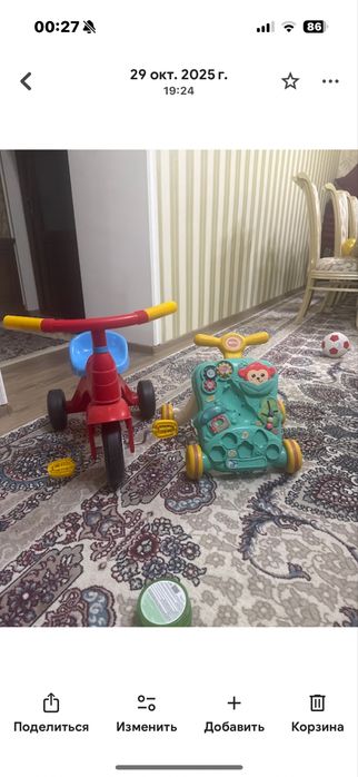 350минг сум шу ходунок+велек+ кроват (худди расмдек турган янги)