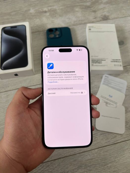 Apple iPhone 15 Pro Max 256 гб E Sim 87% / Айфон 15 Про Макс 256 GB