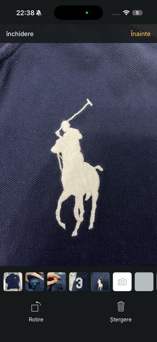 Polo Shirt Ralph Lauren Navy Blue
