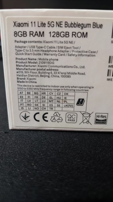 Xiaomi 11 lite 5g ne