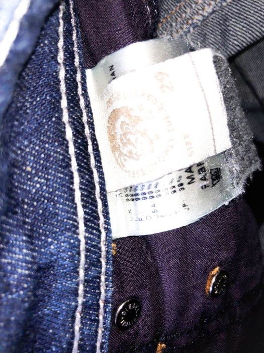 Blugi DIESEL Slim Jeans Rupti Barbati | Marime 29 W29 (Talie 82 cm)