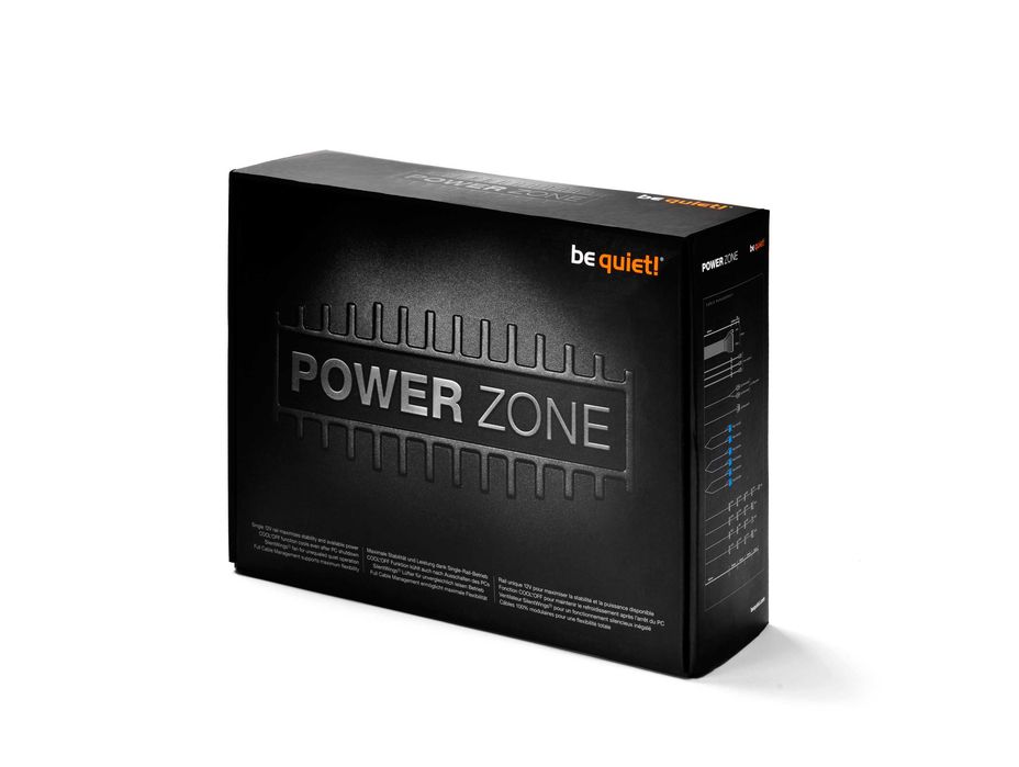 Чисто ново захранване be quiet! Power Zone Z1-1000W BN213 - 24 месеца гаранция, 4 бр.