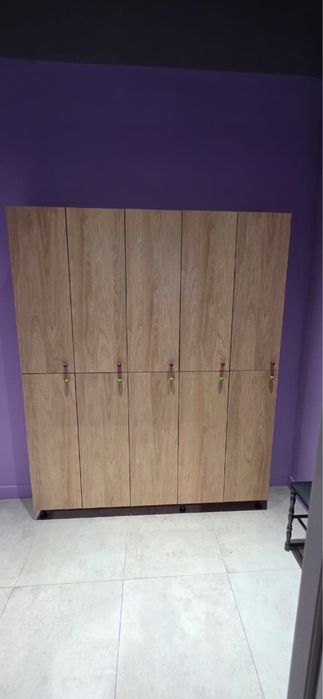 Шкафчики в раздевалку и ресепшен